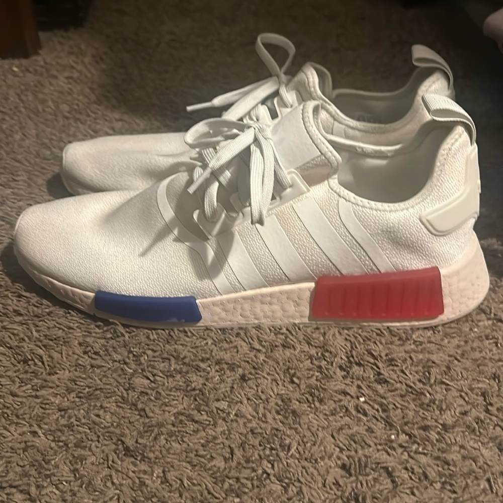 Men’s Adidas NMD R1 Vintage White OG 2021 in Size 14